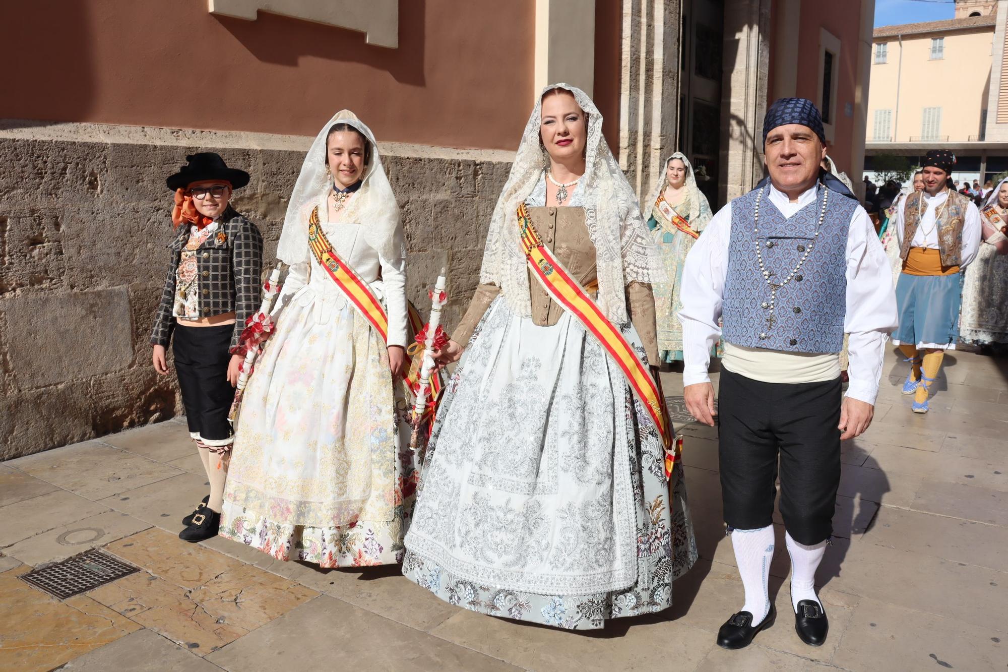 Las comisiones de falla en la Procesión de la Virgen (4/5)