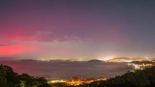Galicia registra su aurora boreal más intensa del último siglo y medio