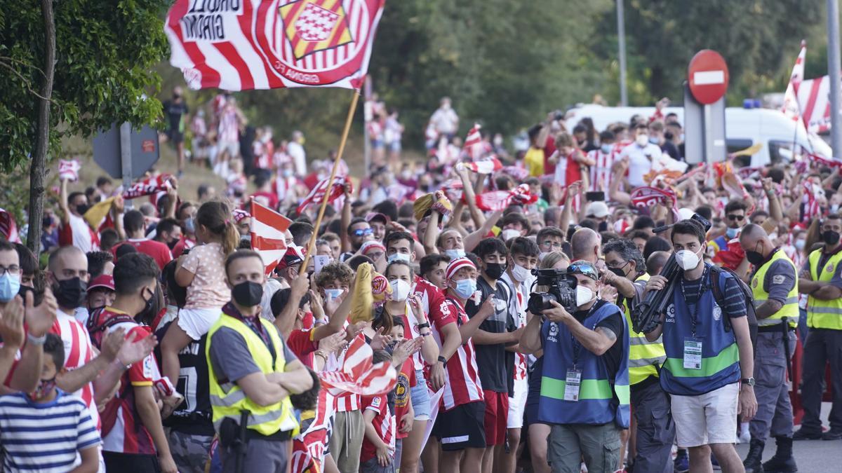 Així es viu la prèvia del Girona Rayo a Montilivi