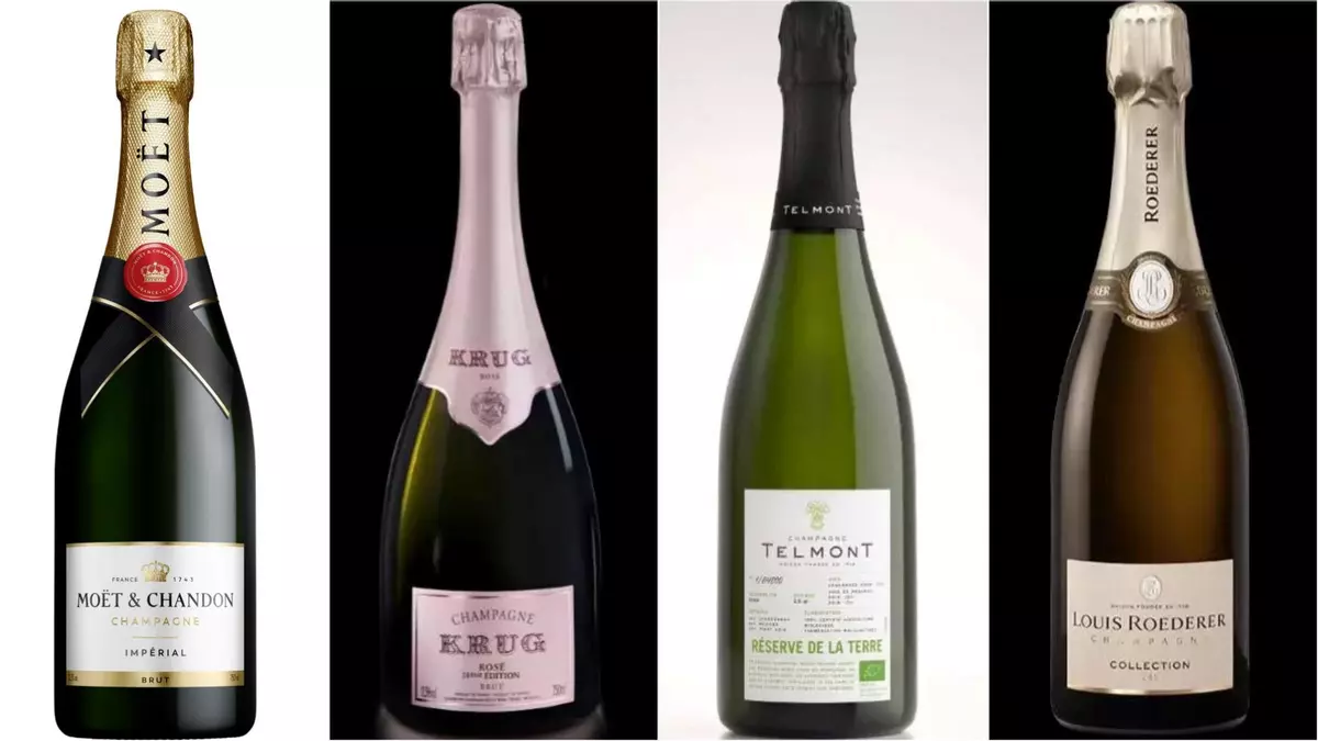 4 champanes para unas fiestas navideñas de lo más glamurosas