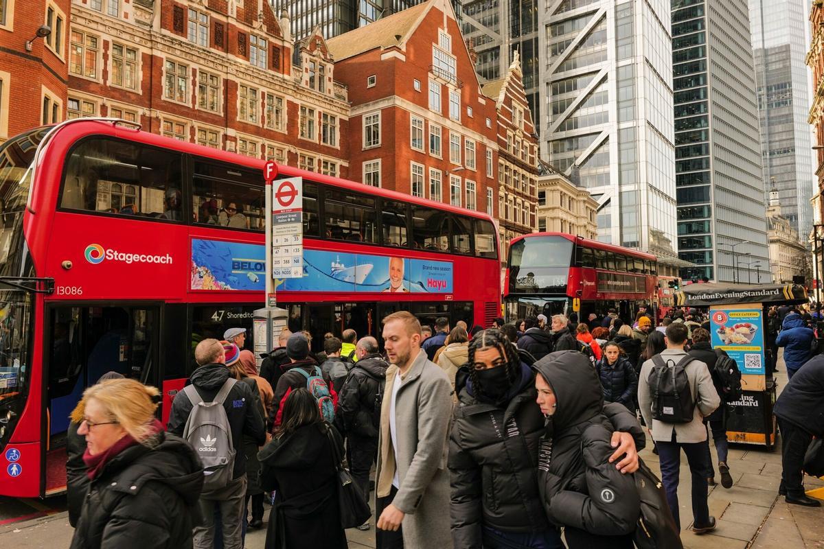 La huelga en el metro de Londres paraliza todas las líneas