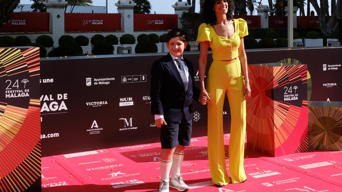 Alfombra roja del Festival de Málaga en el Gran Hotel Miramar