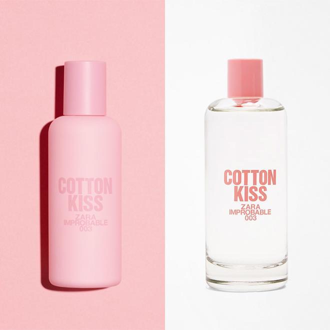 Eau de toilette 'Cotton Kiss', de Zara