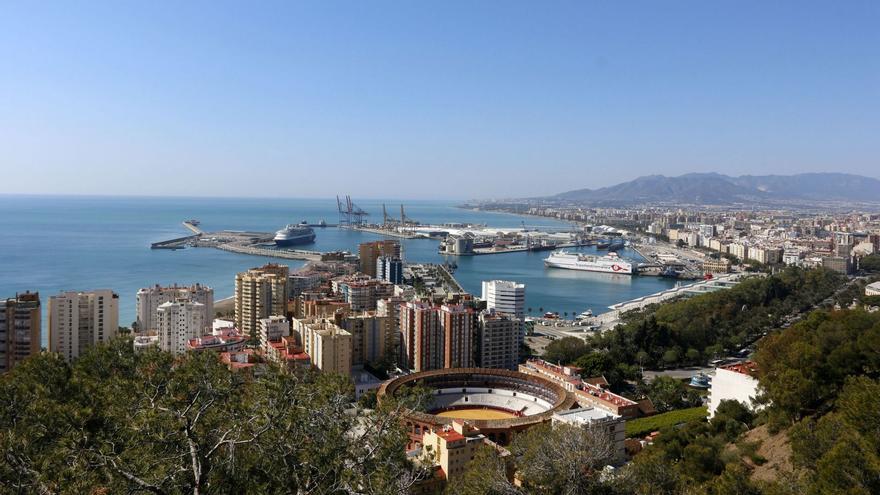 Una vista de Málaga.