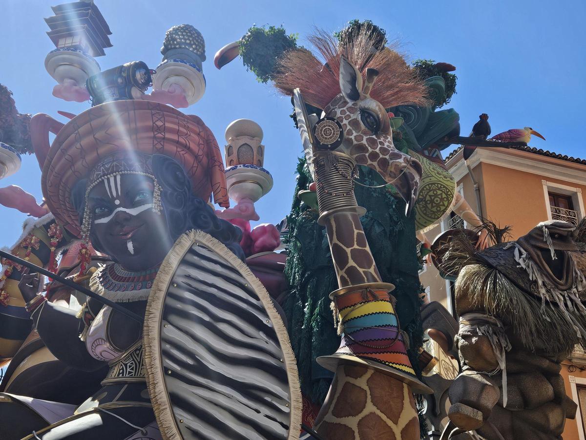 Así es Màrtirs, la mejor falla de Gandia 2026 Así es Màrtirs, la mejor falla de Gandia 2026