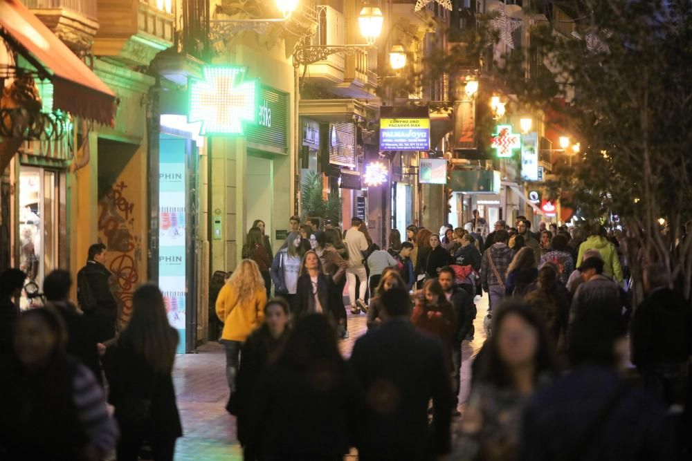 La campaña comercial Black Friday en Palma