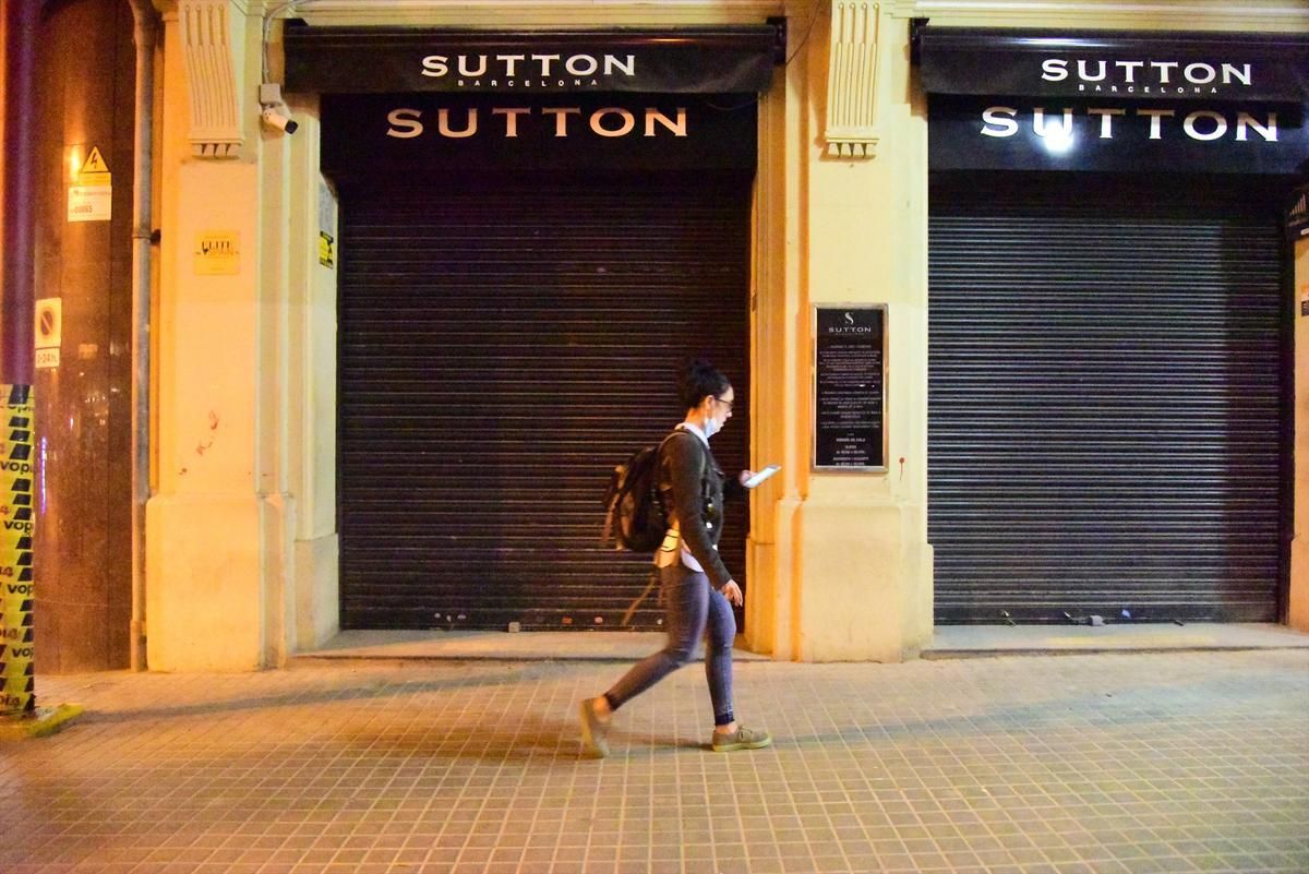 Fachada del Sutton, en Barcelona