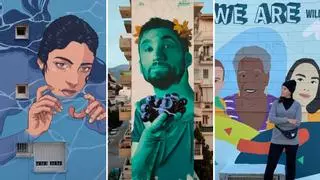 El arte de los muralistas gallegos se puede ver en más de diez países