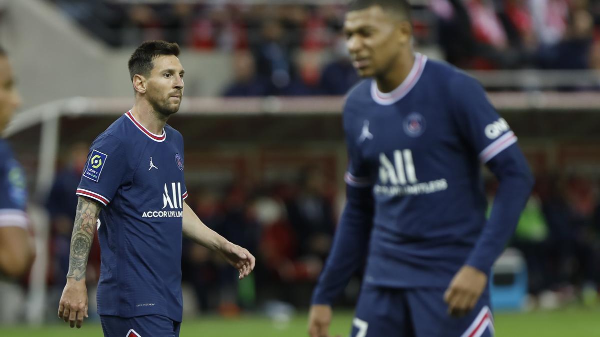 Messi y Mbappé, en un partido reciente del PSG