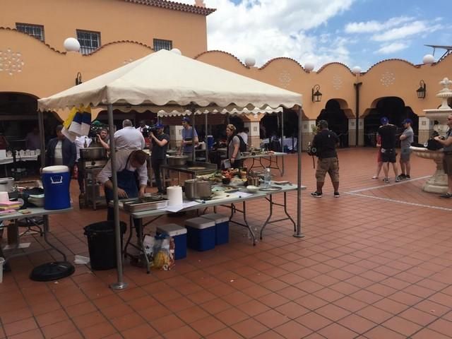 Rodaje de MasterChef Celebrity en Santa Cruz