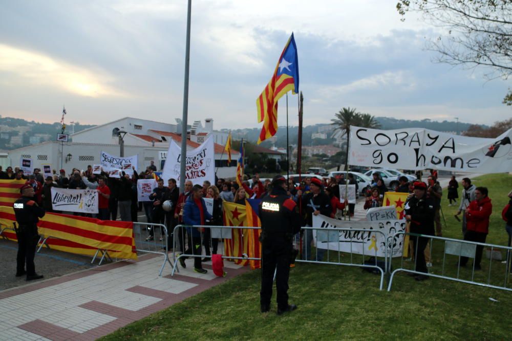 Protestes a S'Agaró