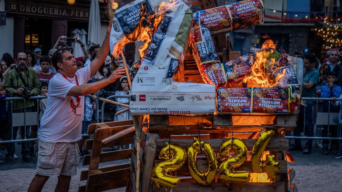 Verbena de Sant Joan de 2024 en Manresa