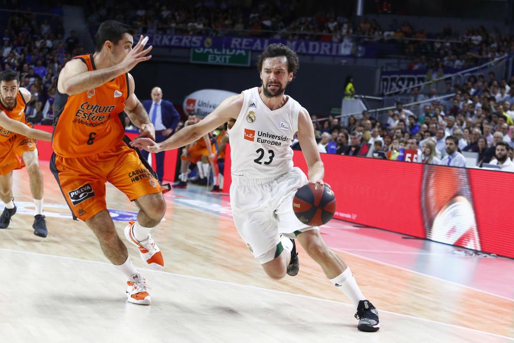 Segundo partido playoffs Real Madrid-Valencia Bask