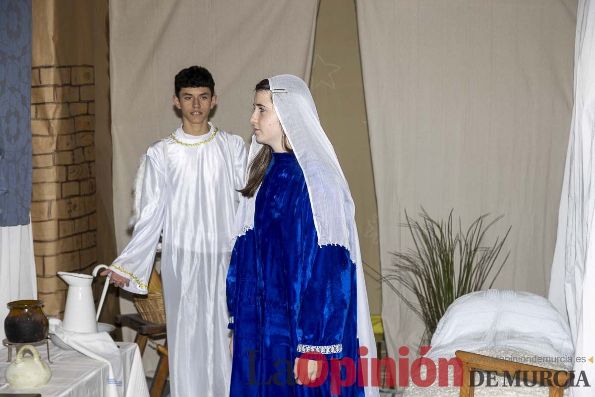 Así es el Belén viviente que ha organizado el colegio de La Consolación en Caravaca