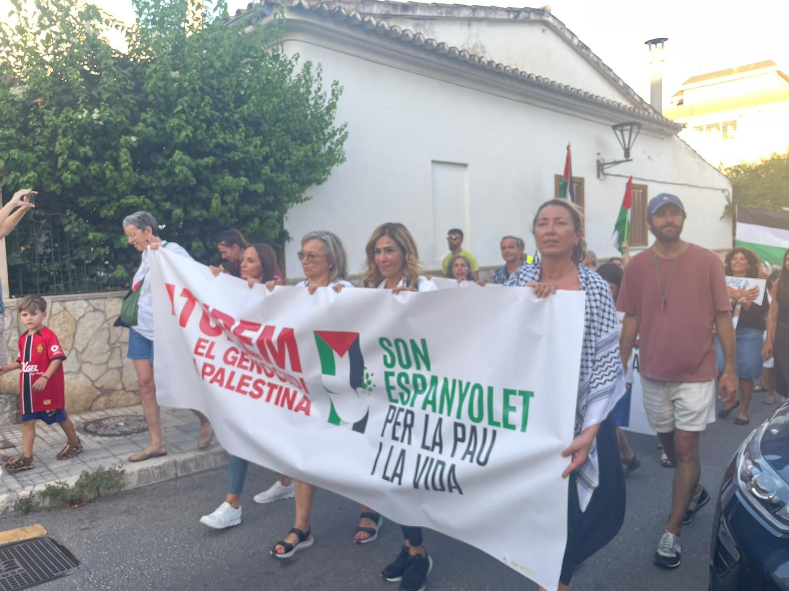 Las marchas de la Part Forana a favor de Palestina para acabar con el genocidio en Gaza