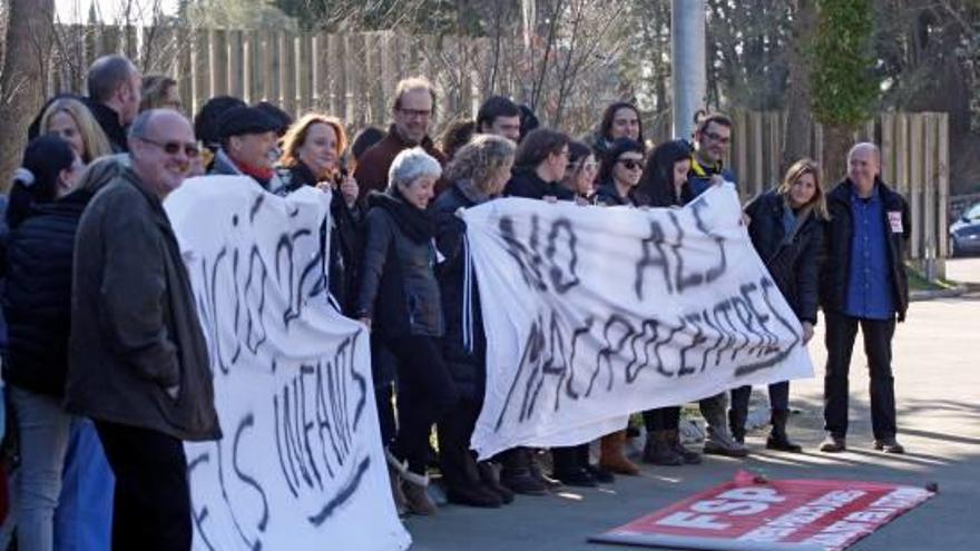 Els treballadors ja es van manifestar fa setmanes contra la proposta de la Generalitat.