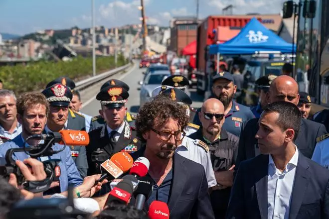 Segona jornada de rescat a l'aqüeducte de Gènova
