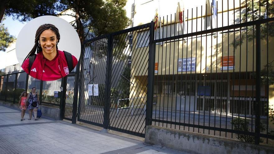 El colegio bilingüe de Zaragoza cerca del Príncipe Felipe donde estudió Salma Paralluelo: "Alumna ejemplar"