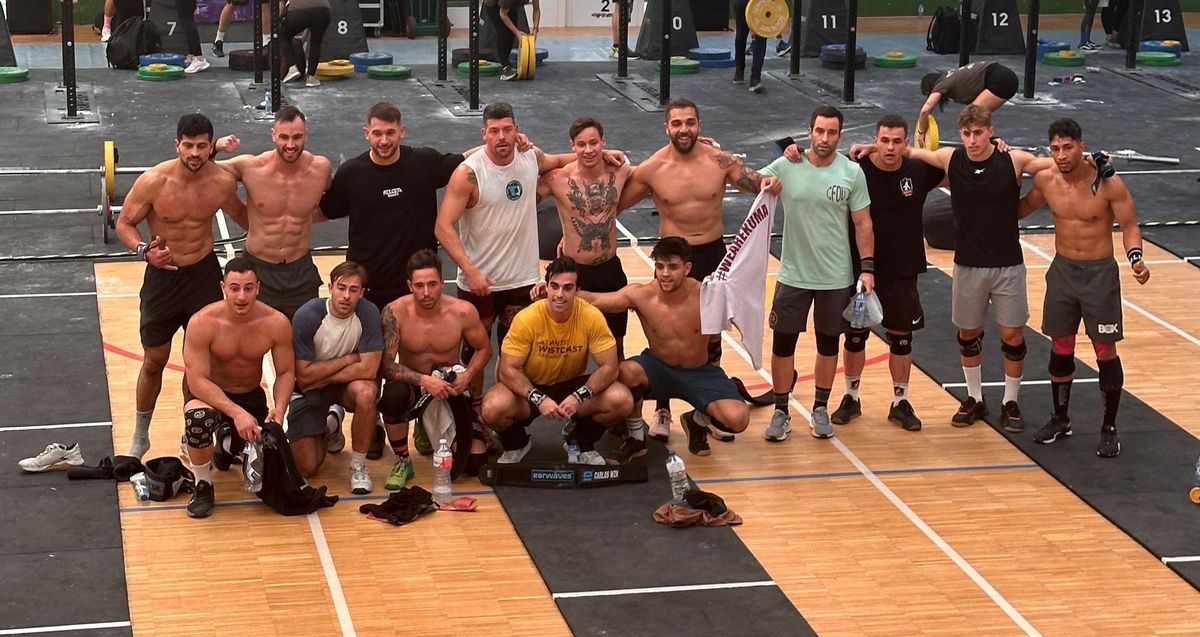 Los finalistas de la competición de CrossFit celebrada en tierras gallegas.