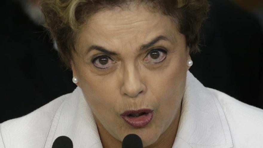 Dilma Rousseff podría ser destituida.