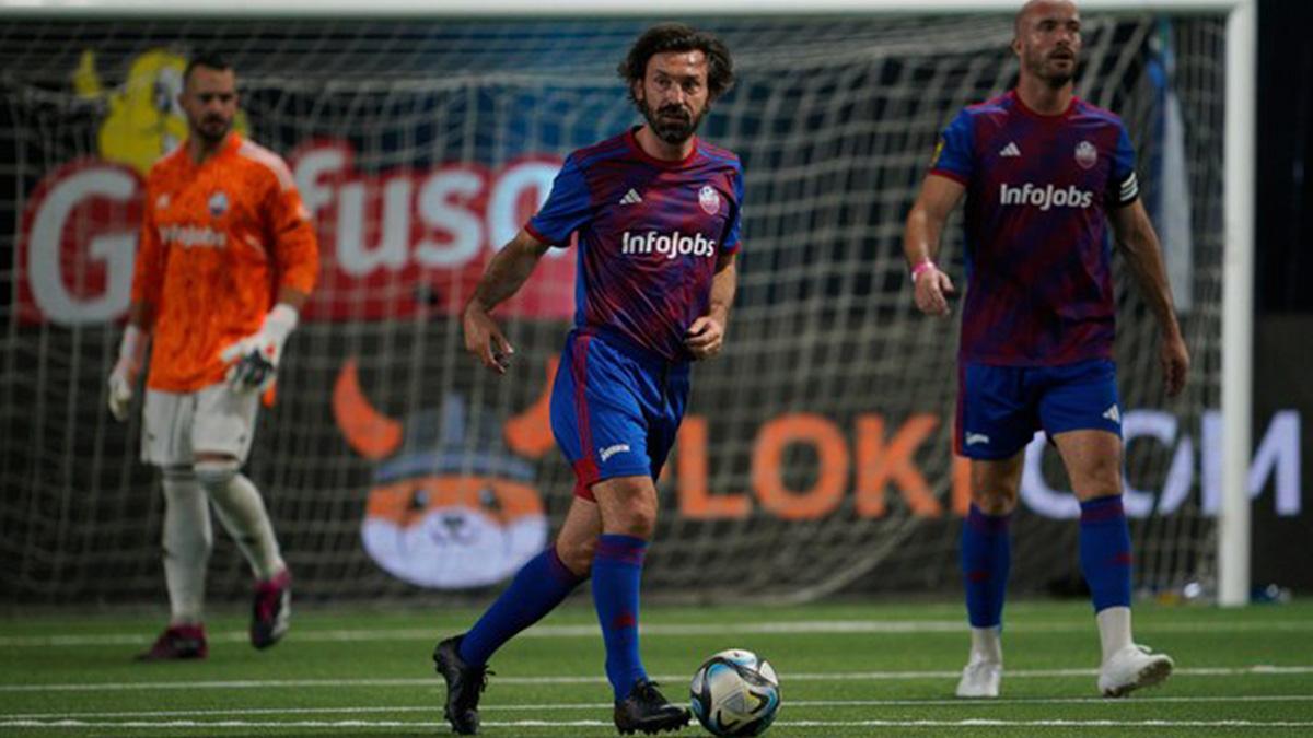 Pirlo debuta en la Kings League con Jijantes