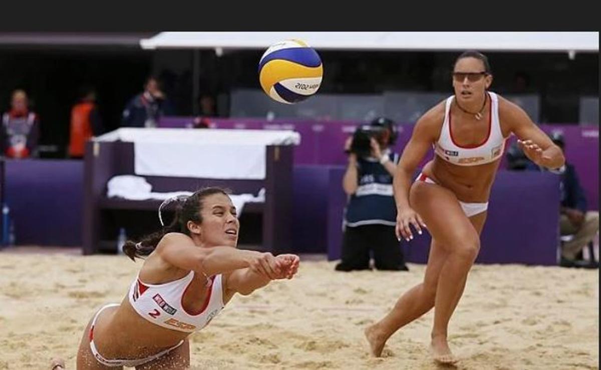 Londres 2012: Liliana Fernández y Elsa Baquerizo.