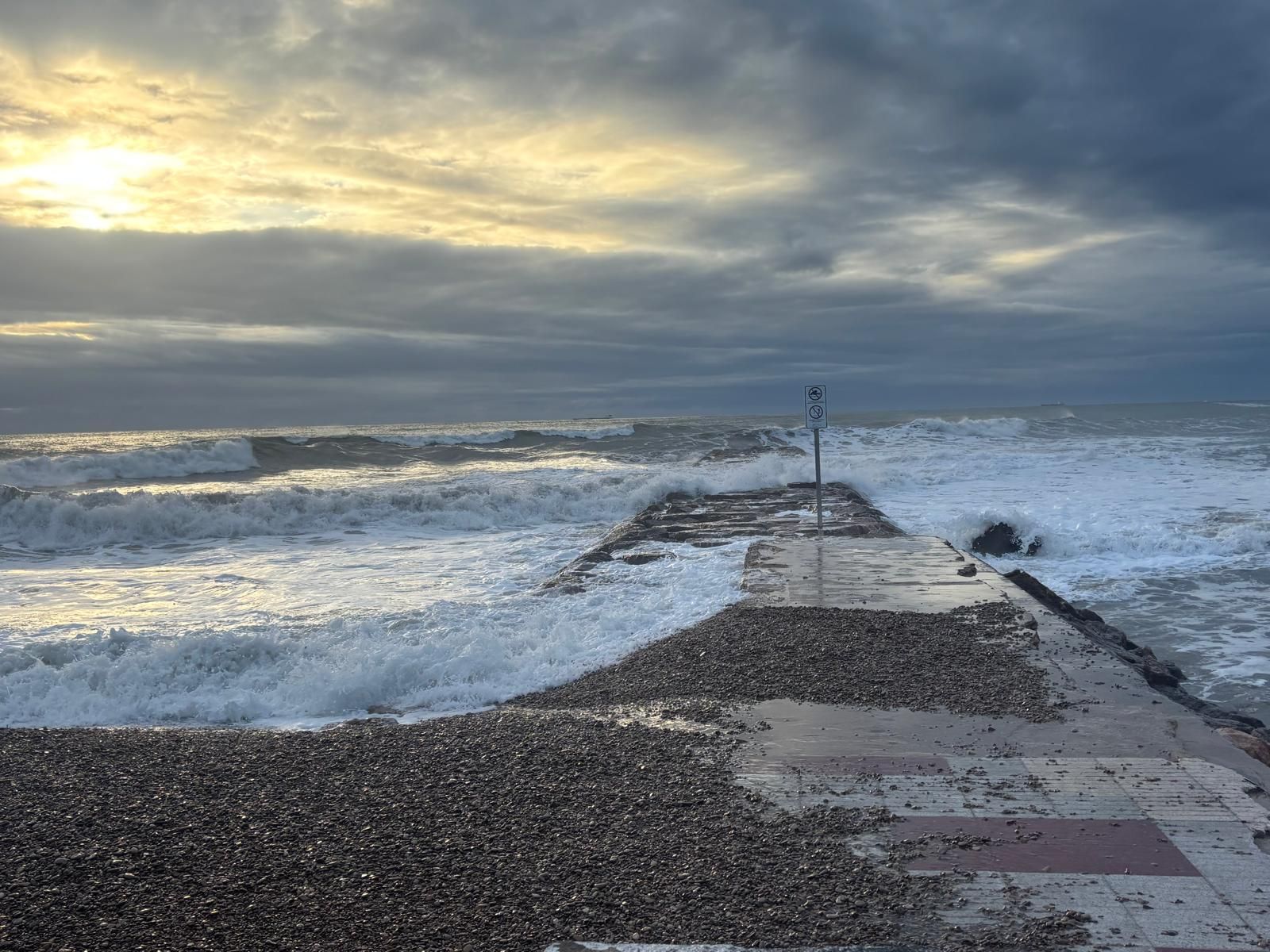 Temporal en Benicàssim