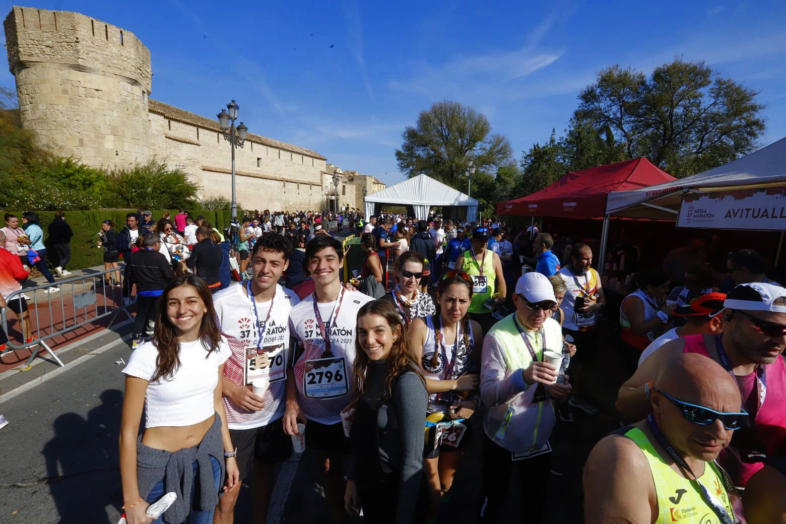 Media Maratón de Córdoba 2023: la carrera, en imágenes