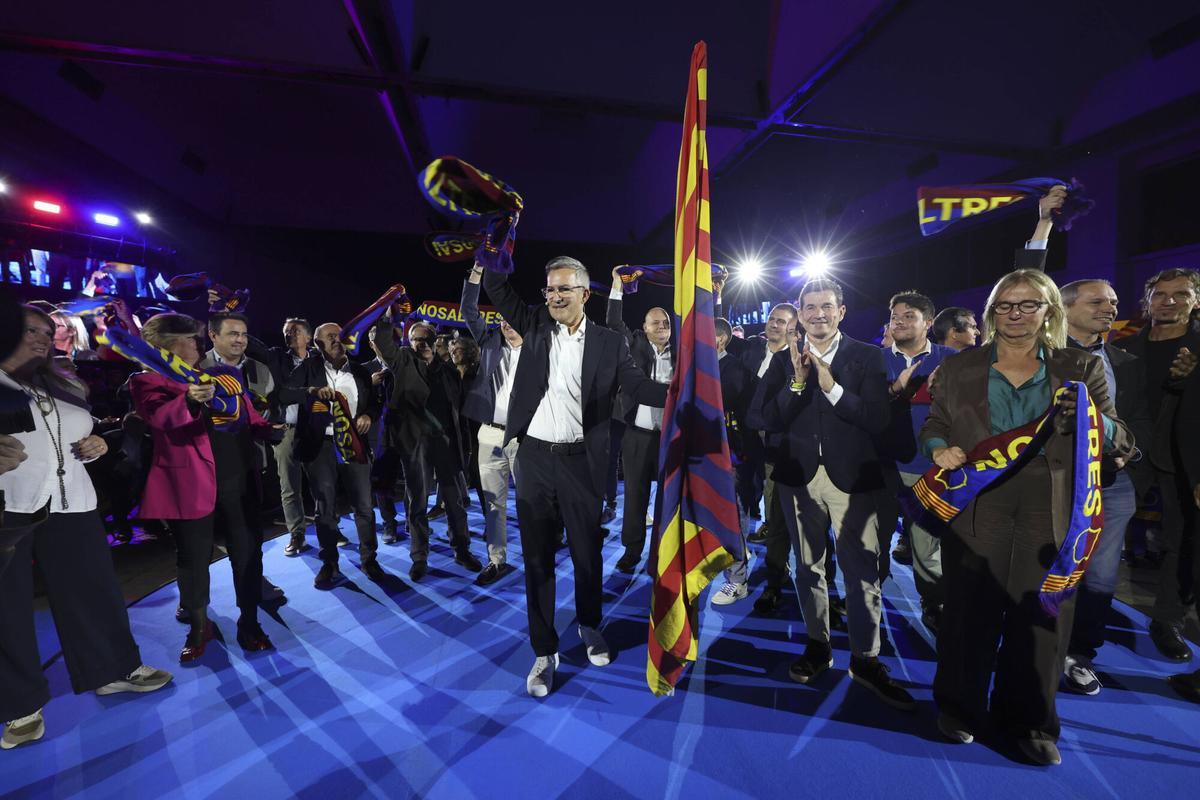 Acto de presentación de 'Nosaltres' la candidatura liderada por Víctor Font