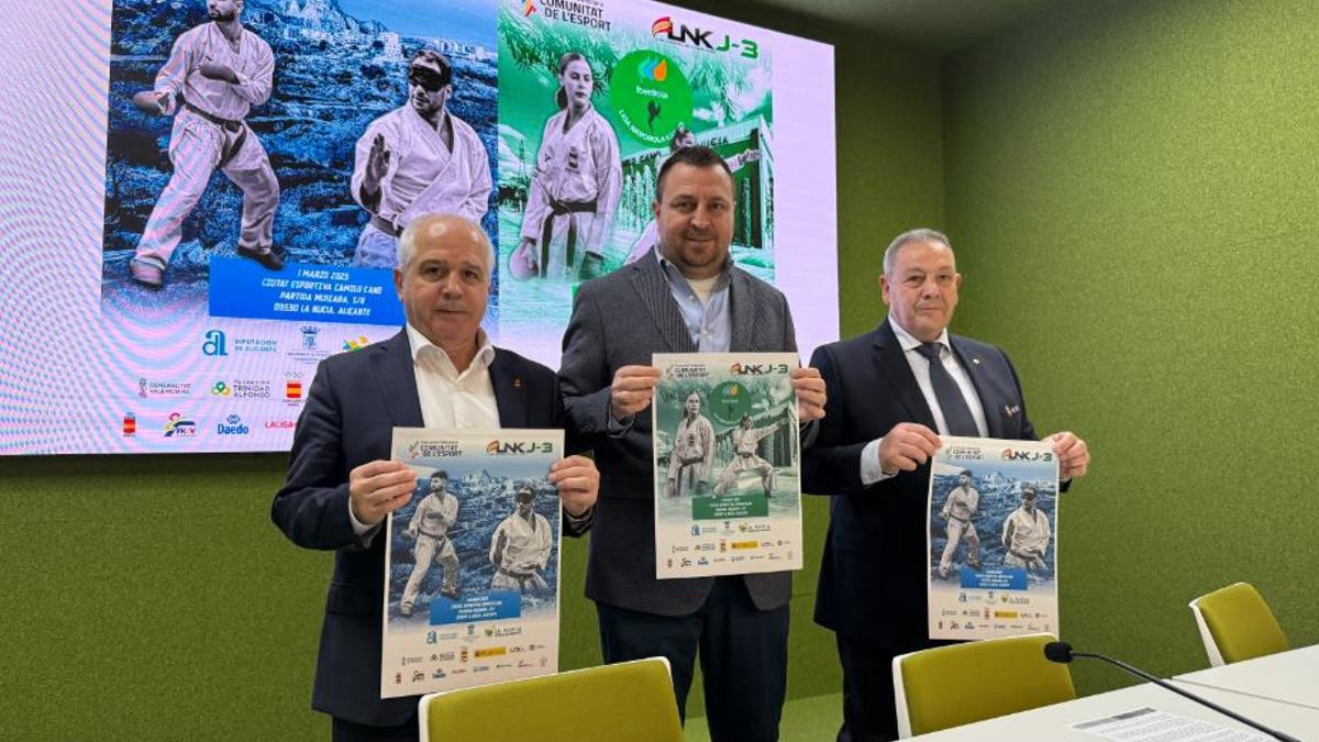 Presentación de la Liga Nacional de Karate en La Nucía