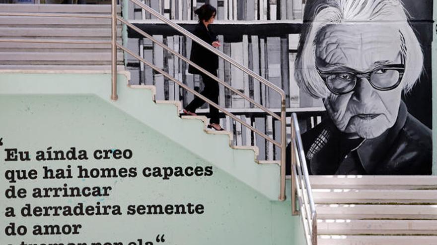 Mural en homenaje a Kruckenberg de Asociación ProyectoEwa. // Ewa