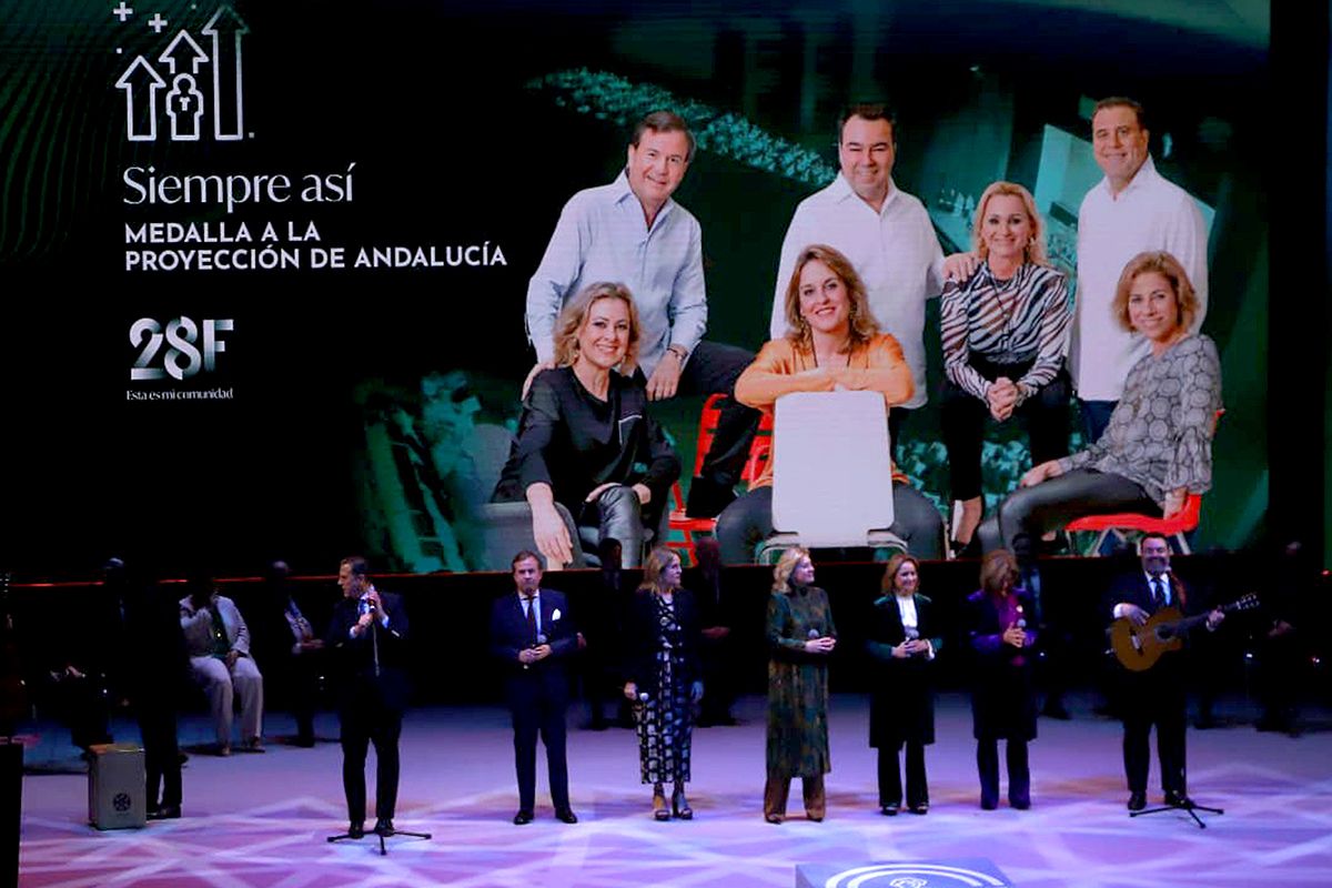 La entrega de las medallas de Andalucía en imágenes