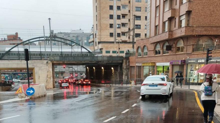 Los tres carriles de bajada de Nicolás Soria, abiertos al tráfico.