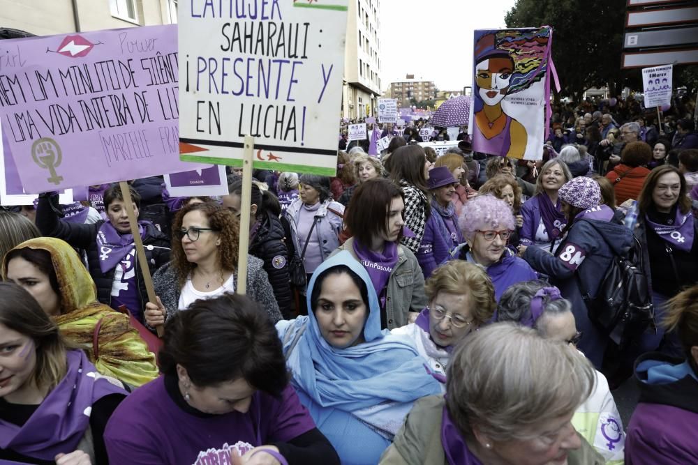 La manifestación, en imágenes