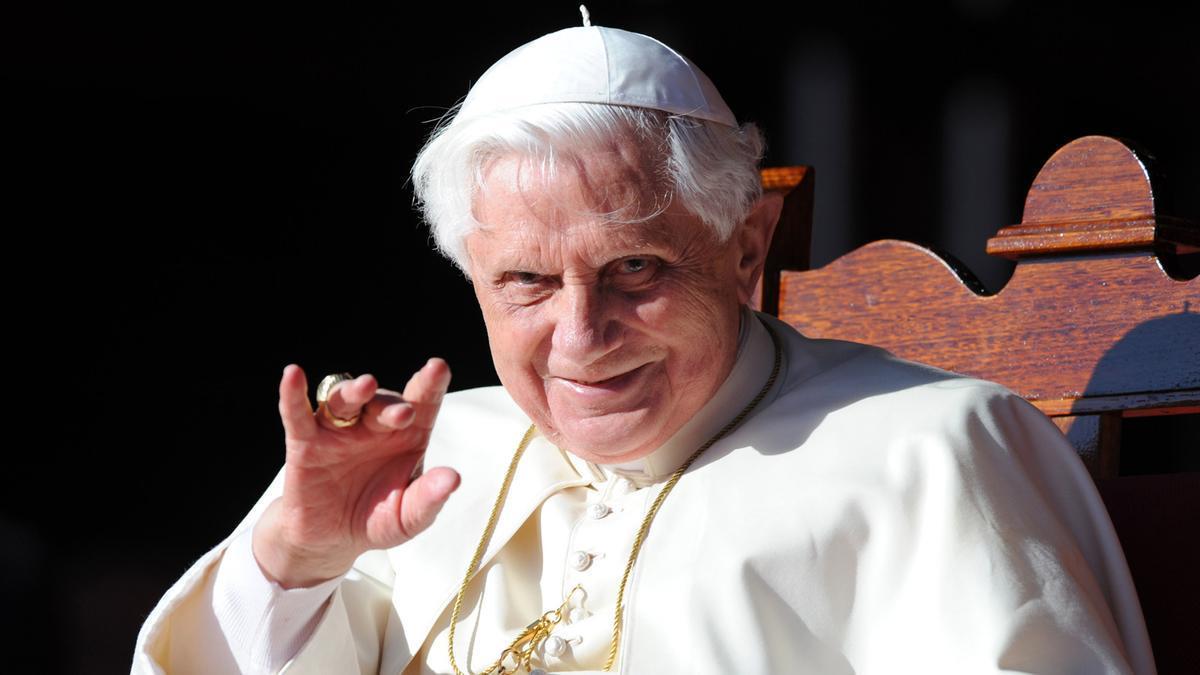 Imagen del papa Benedicto XVI.