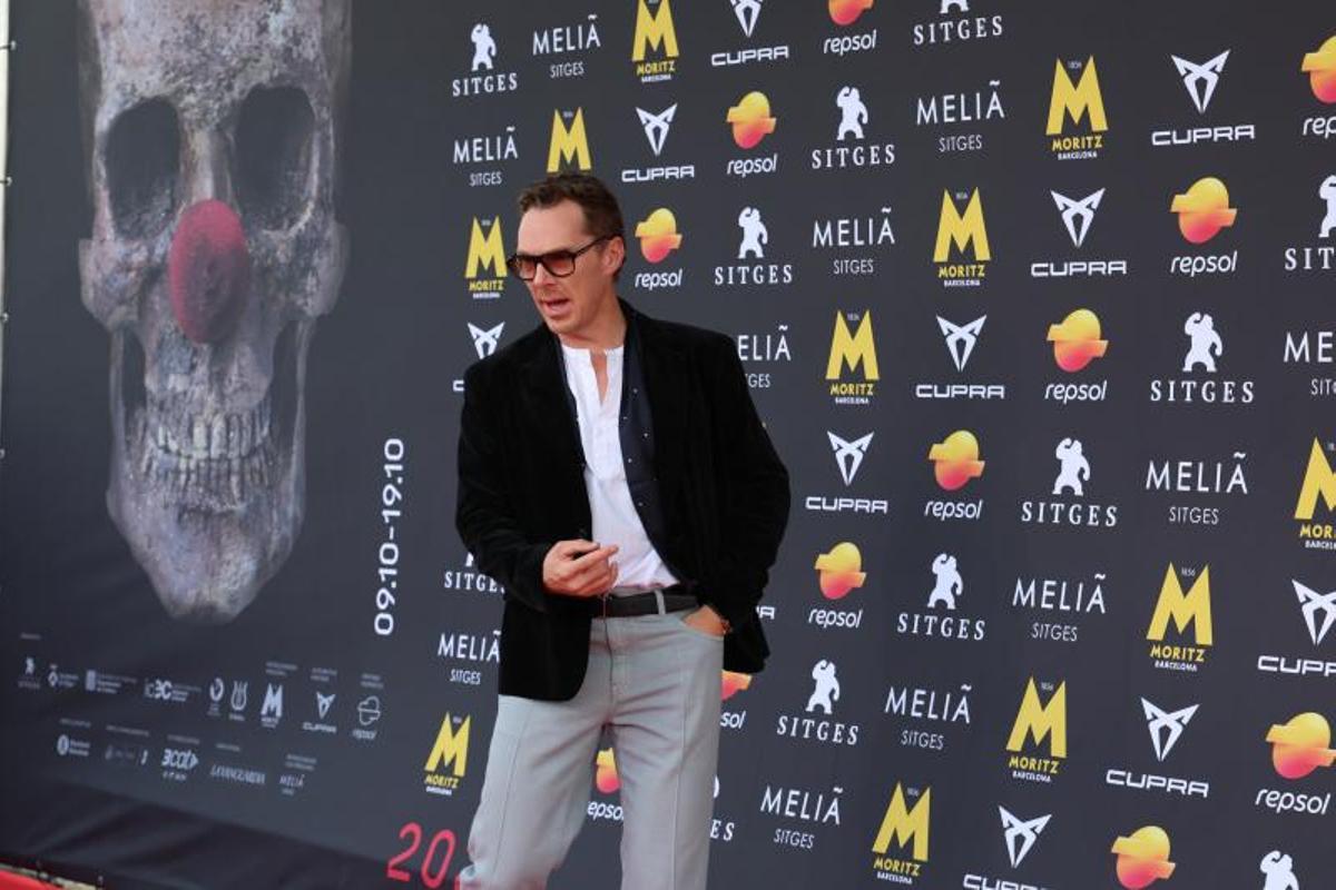El actor Benedict Cumberbatch ovacionado en Sitges