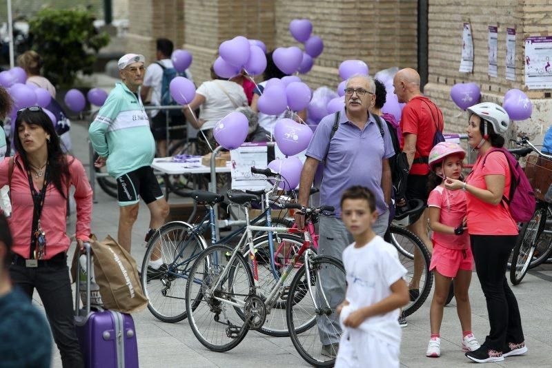 Deporte en la calle en la Plaza del Pilar