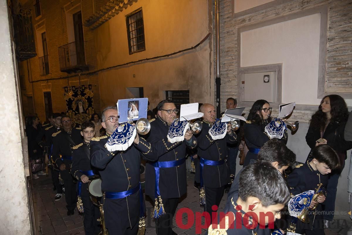 Los niños toman las calles de Caravaca en la procesión de Lunes Santo