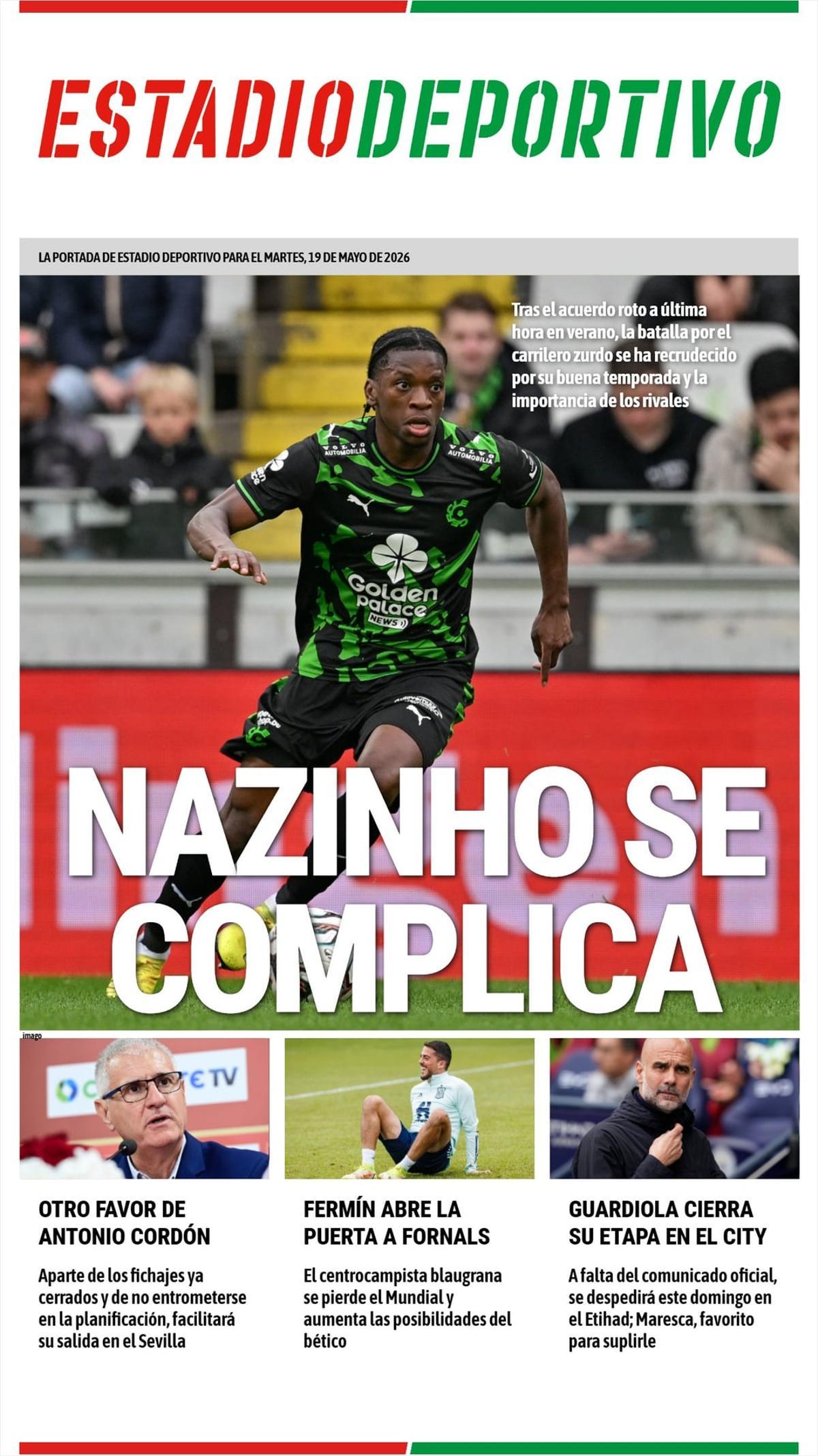 Las imágenes de las portadas de hoy