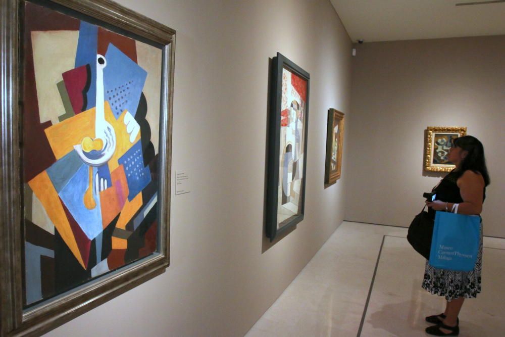 El nuevo cubismo desarrollado por Juan Gris, María Blanchard y Lipchitz, el núcleo central de esta muestra en el Palacio de Villalón