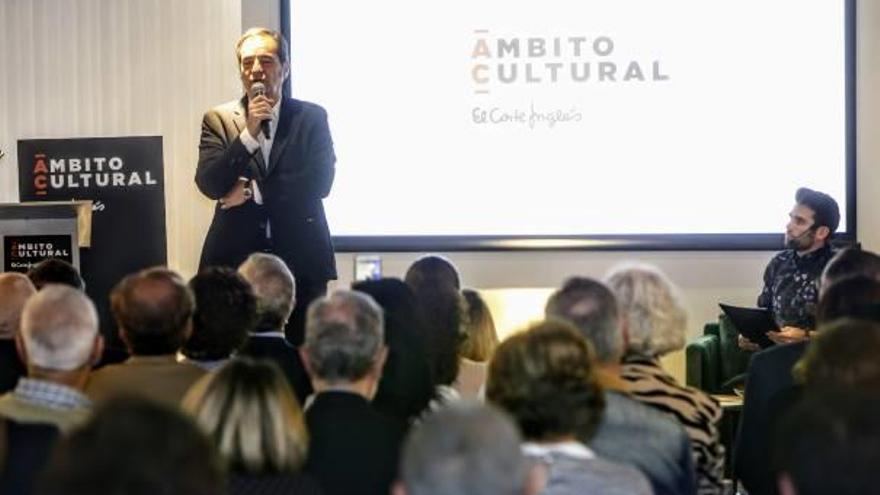 Gervasio Posadas, director nacional de Ámbito Cultural, ayer en Alicante.