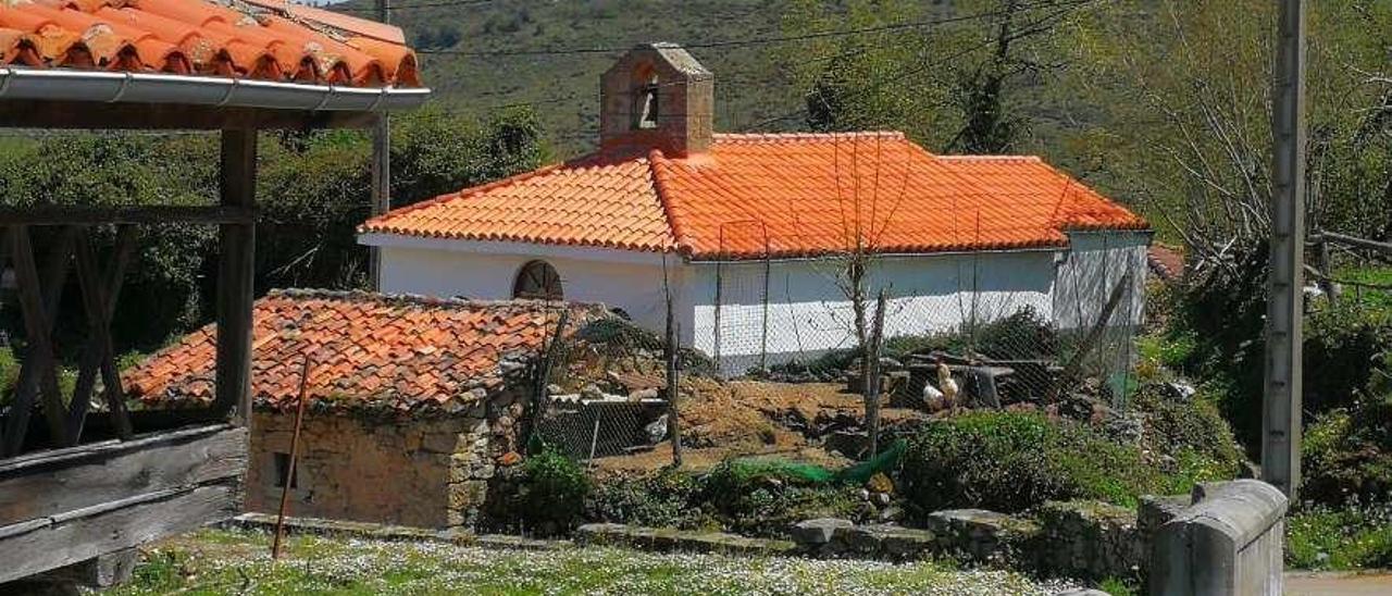 La capilla de Dolia, tras su restauración.