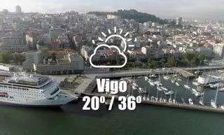 El tiempo en Vigo: previsión meteorológica para hoy, martes 5 de agosto
