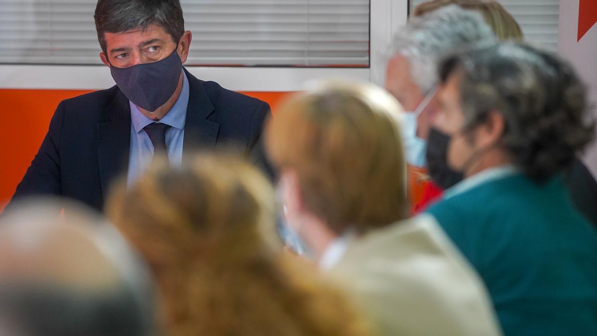 Juan Marín se presentará a la reelección como candidato a la presidencia de la Junta.