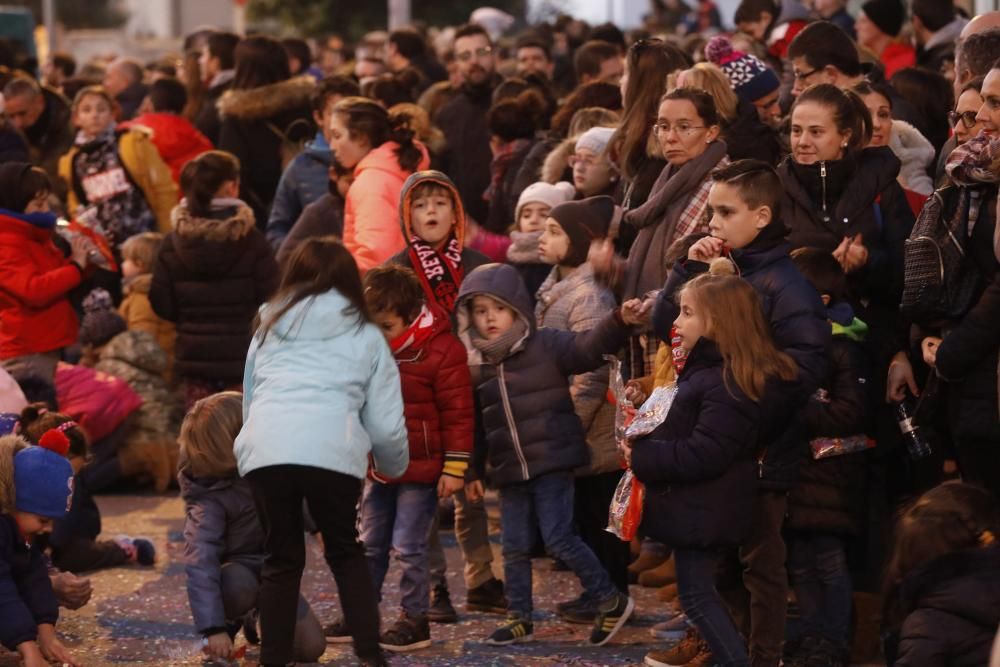 Cabalgata de Reyes 2019 en Gijón