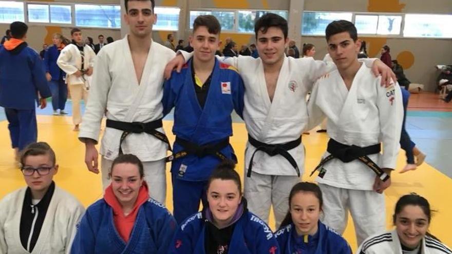 Grup de judokes del Centre de Tecnificació del Bages i el Moianès