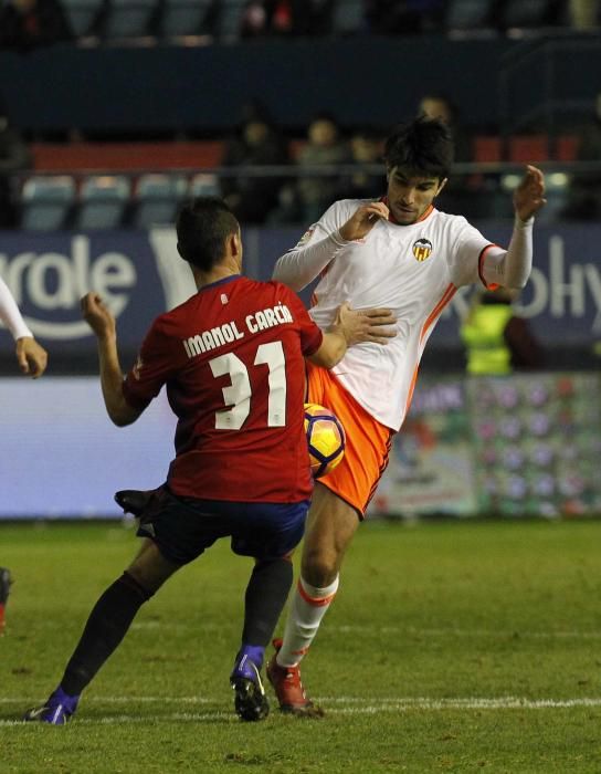 Las imágenes del Osasuna - Valencia