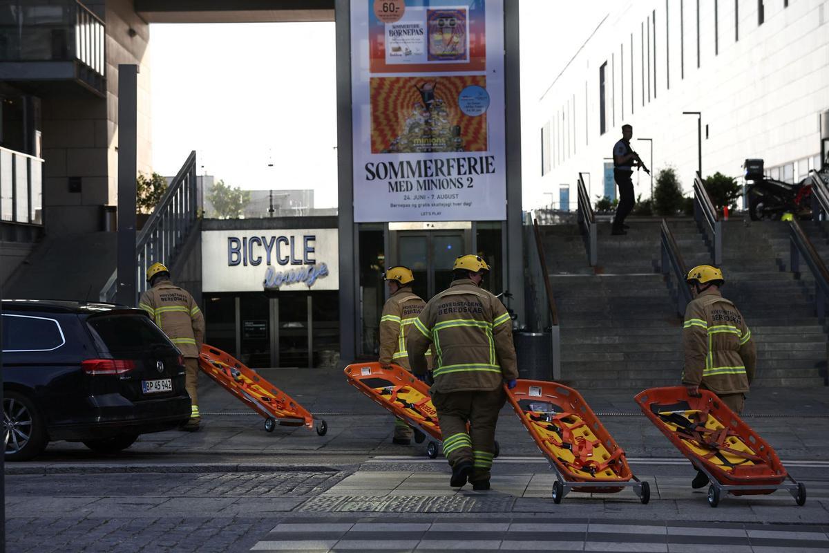 Danish police receives reports of shooting at Fields shopping centre, in Copenhagen