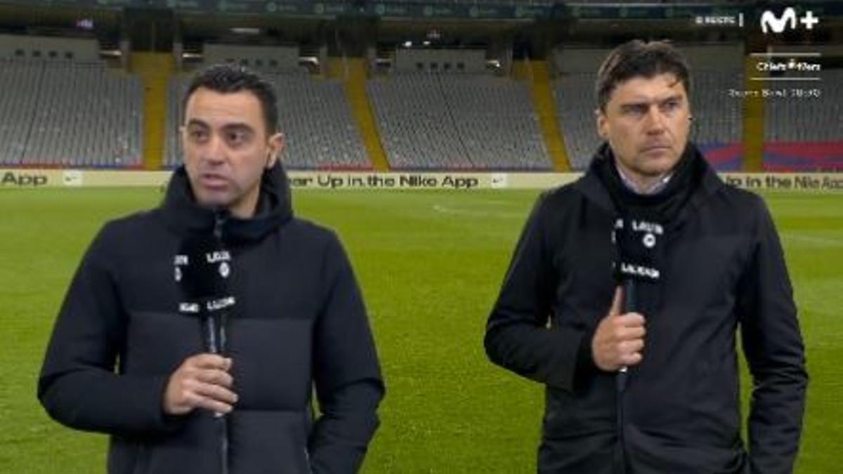 Xavi: "Regalando goles en defensa... Una pena, pero no tiramos la toalla"