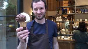 El maestro heladero Massimo Pignata, fundador de DeLaCrem